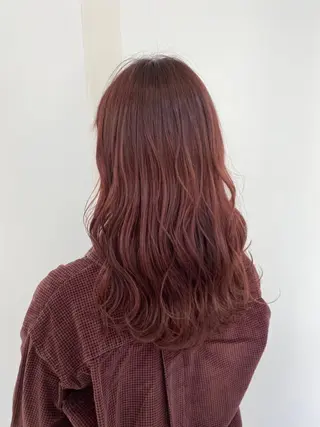 セミロング カラー 韓国系レイヤー特化 hiroのヘアスタイル