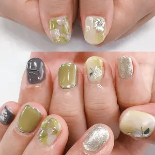 ネイル 東 千夏のネイルデザイン