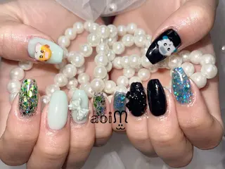 ネイル 葵うさぎ AIのネイルデザイン