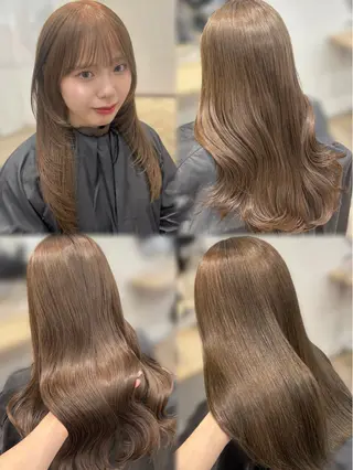 ロング カラー 名駅/sHiHo/透 明感カラー✨🎀/のヘアスタイル