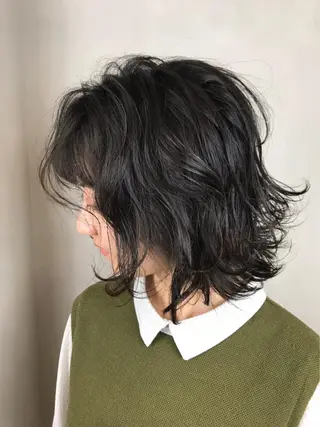 ミディアム BROCANTE立川 karasawa.nのヘアスタイル