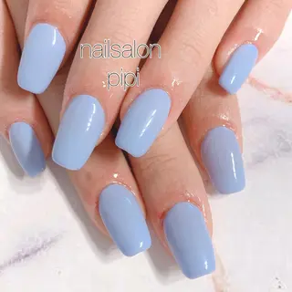 セミロング .. momoko🕊のネイルデザイン
