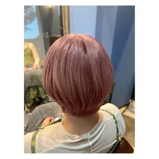 ショート カラー 中野 誠子のヘアスタイル