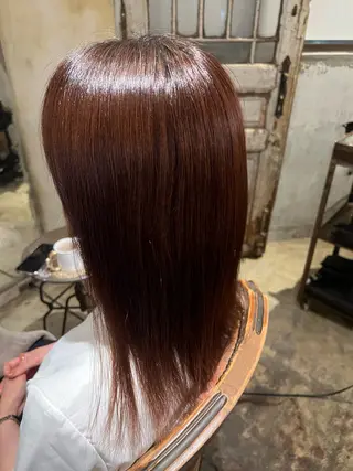 セミロング 永山 萌文のヘアスタイル