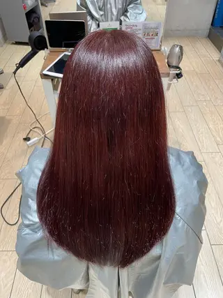 ミディアム カラー 美髪/髪質改善 川口凌弥のヘアスタイル