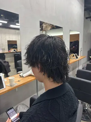 パーマ メンズ mono / Manatoのヘアスタイル
