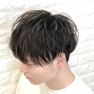ショート カラー メンズ 北脇 健治のヘアスタイル