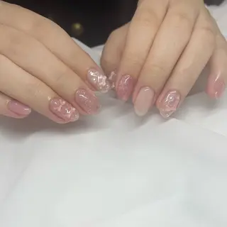 ネイル パラジェルネイル 大人可愛/シンプルのネイルデザイン