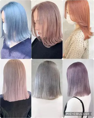 ケアブリーチ 黒瀬有汰のヘアスタイル