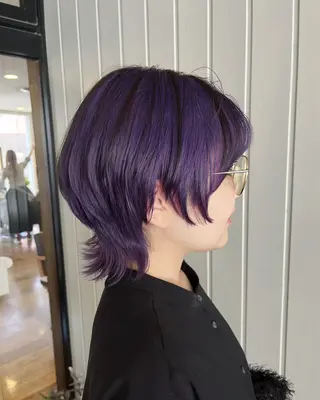 セミロング 田中 結月のヘアスタイル