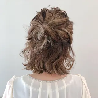 ヘアアレンジ ヘアメイク美容師 ayanoのヘアスタイル