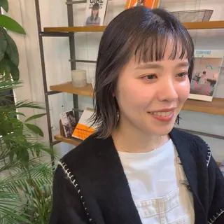 カラー ハッシュカット カシマハヤトのヘアスタイル
