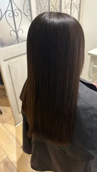 ロング 似合わせ 顔周りYUUGAのヘアスタイル