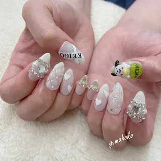 ネイル パラジェル有/ 長さだし/mahoのネイルデザイン