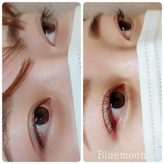 マツエク・マツパ Blue moonのマツエク・マツパデザイン