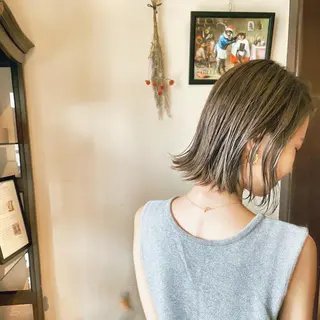 ミディアム カラー 荒川 真悟のヘアスタイル