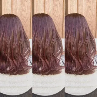 ミディアム カラー パーマ ヘアアレンジ 🫧一気にあか抜け 🫧mayuのヘアスタイル