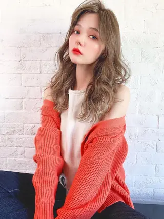ロング カラー 【Zina札幌大通】 店長 福間 和也のヘアスタイル