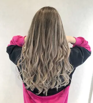ロング 💎透明感カラー💎 bAteAu あまねのヘアスタイル