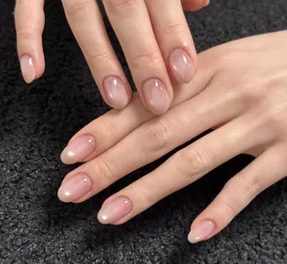 ネイル By moonネイル 🌷ワンホン/韓国風のネイルデザイン