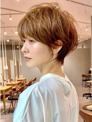 ショート VIEW EHIME ☆ ハマダ アキラのヘアスタイル
