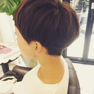 ショート ショートは任せて ミヤザキのヘアスタイル