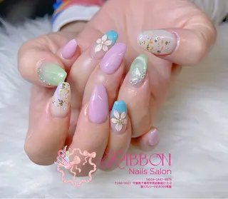 ネイル Ribbonnail salonのネイルデザイン