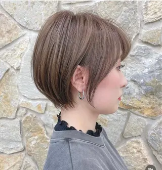 ショート 梶 久菜乃のヘアスタイル