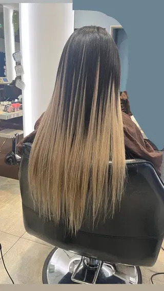 ロング カラー 立川/シールエクステ /みづきのヘアスタイル