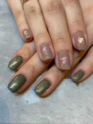 ネイル アプサラスプティ 中村のネイルデザイン