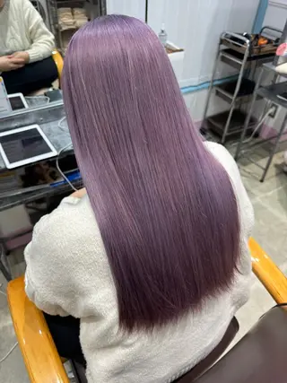 ロング 平川 侑磨のヘアスタイル