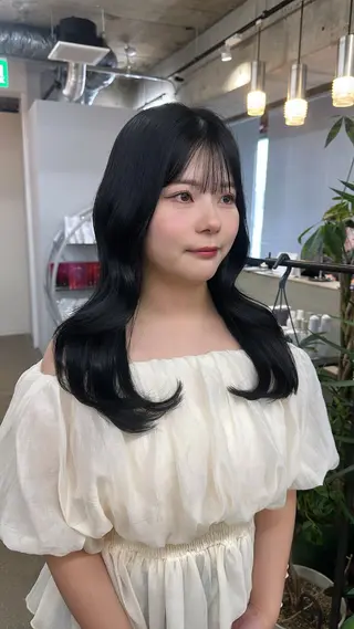 ロング mayu ○のヘアスタイル