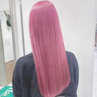 カラー 長尾菜々美🐰 ／ハイトーンカラーのヘアスタイル