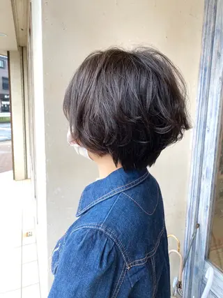 ショート 森 早希絵のヘアスタイル
