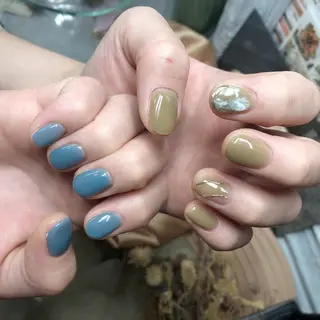 ミディアム ネイル Reonail 💕Kana💕のネイルデザイン