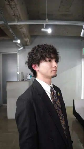 ショート カラー パーマ メンズ メンズ/ダブルカラー /パーマ/来栖慧💈のヘアスタイル