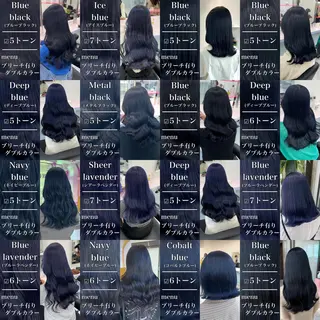 ミディアム カラー ヘアアレンジ レイヤー×透明感カラ ーHAYATOのヘアスタイル