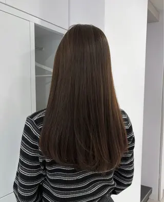 ロング カラー グレージュ/ベージュ /経堂/sana🌱のヘアスタイル
