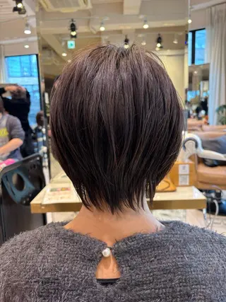 ショート 大人ショート特化/ カットモデル/表参道のヘアスタイル