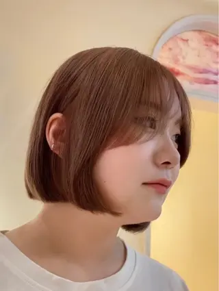 ショート カラー 韓国系レイヤー特化 hiroのヘアスタイル