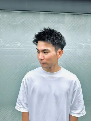 ショート メンズ 💈メンズパーマ💈 ナカザワ リョウのヘアスタイル
