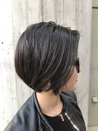 ショート 【店長】外国人風 メンズヘア尾上雄輝のヘアスタイル