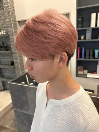 ショート カラー メンズ lafit ラフィット 下大利のヘアスタイル