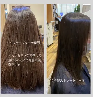 パーマ 佐藤 沙也輝のヘアスタイル