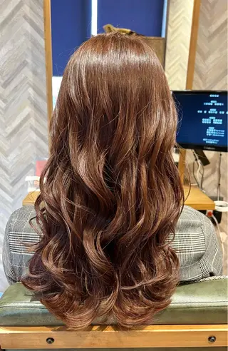 ロング カラー ヘアアレンジ 遠藤 量平のヘアスタイル