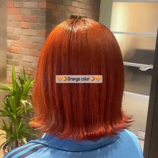 ミディアム カラー 𝐑𝐢𝐤𝐚 ໒꒱♡のヘアスタイル