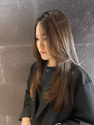 ロング 🦋 韓国hair 🖤 RAMのヘアスタイル