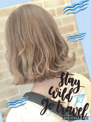 ショート カラー 永島 桜のヘアスタイル