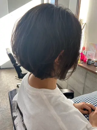 ショート 中山 丈也のヘアスタイル