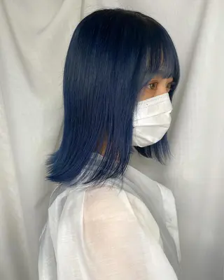 ミディアム 早瀬裕之 パーマのヘアスタイル